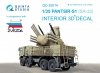 Quinta Studio QD35014 Pantsir-S1 (SA-22 Greyhound) 3D-Printed & coloured Interior on decal paper (for Zvezda kit) 1/35